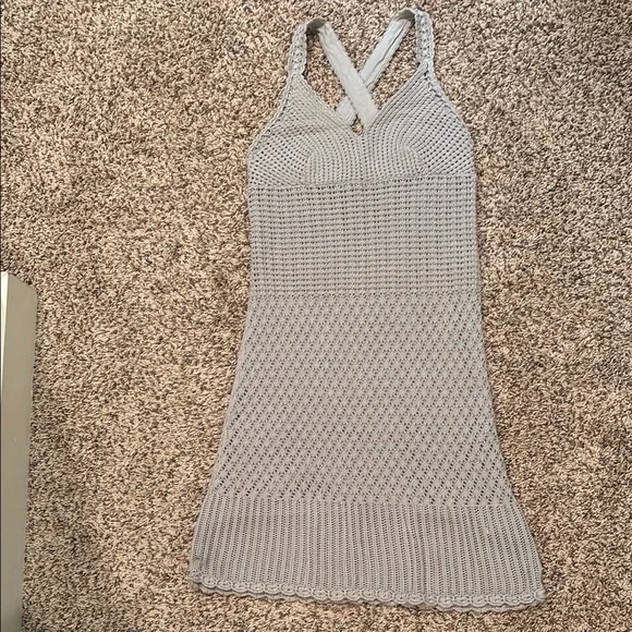 Athleta Crochet Halter Dress - Picture 1 of 7